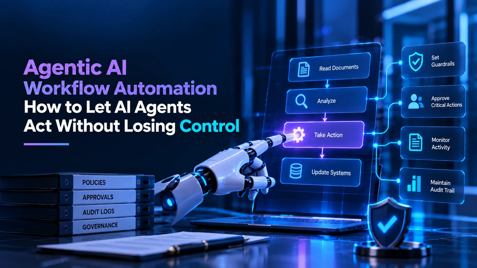 Agentic AI Workflow Automation How to Let AI Agents Act Without Losing Control