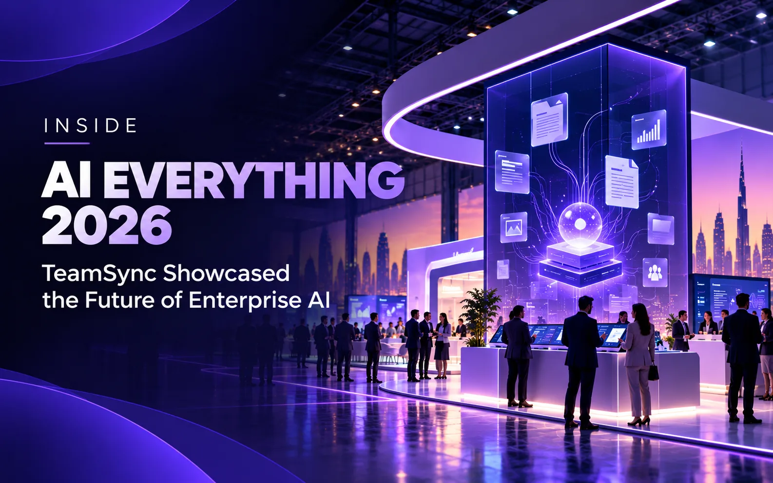 Inside AI Everything 2026: TeamSync Showcased the Future of Enterprise AI 