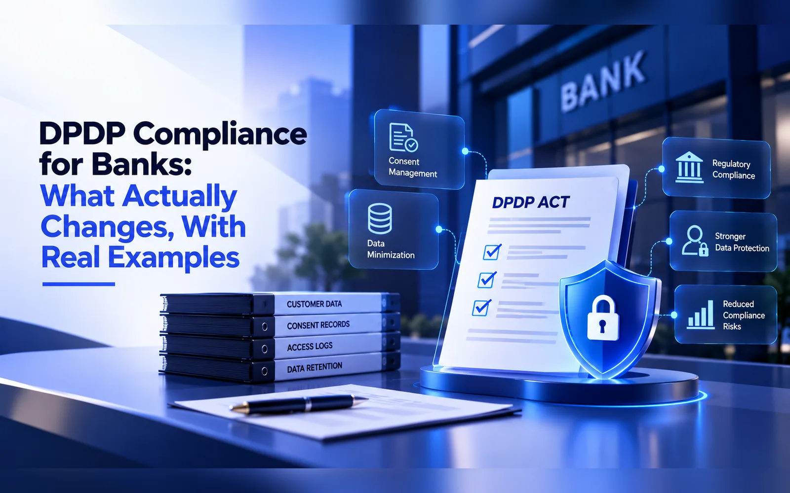DPDP Compliance for Banks: What Actually Changes, With Real Examples