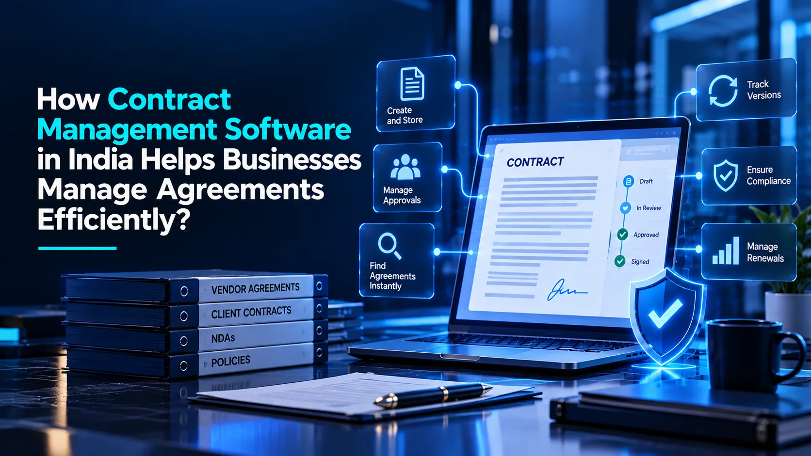 How Contract Management Software in India Helps Businesses Manage Agreements Efficiently?