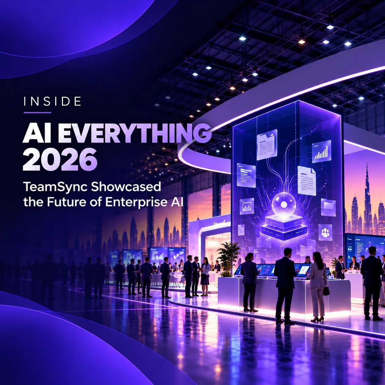 Inside AI Everything 2026: TeamSync Showcased the Future of Enterprise AI 